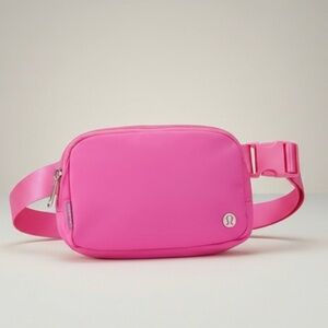 lululemon athletica Hot Pink Zip Pouch
